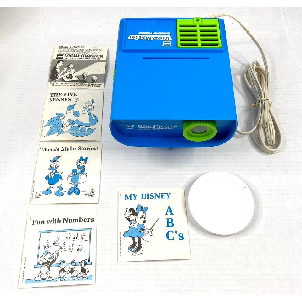 View-Master‎ Disney Character Early Education Theatre View-Master Gift Set 1970s